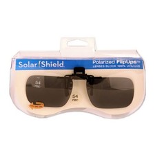 Unisex Clip-On Flip-Up Sunglasses Polarized UV Protection Scratch-Resistant