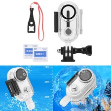 40M Waterproof Case Underwater Diving Shell For Insta360 GO 3/3S Action Camera