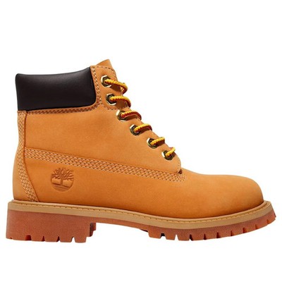Timberland 6 Inch Premium Boot Wheat TB112709713 Sneaker Unisex Kinder Brown Neu