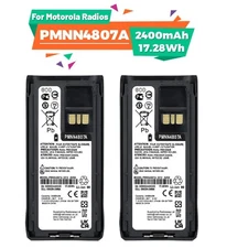 2X 2400mAh PMNN4807A Replacement Battery for Motorola R7 Slim Li-ion Battery
