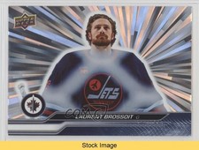 2023-24 Upper Deck Extended Series Outburst Laurent Brossoit #653 READ 7l6