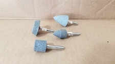 4PC drill attachment sharpening grinding stone tools , VGC
