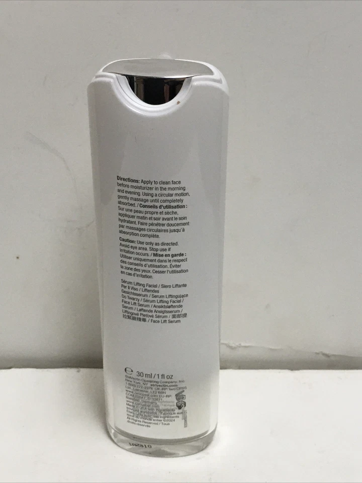 Suero de estiramiento facial StriVectin Peptight Tighten and Lift - 1,0 oz NUEVO SIN CAJA Foto 2 de 3