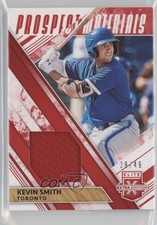 2019 Panini Elite Extra Edition Prospect Materials Red 29/49 Kevin Smith b2g