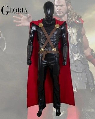 Thor Cosplay Costume for Men Norse Thunder God Outfit
