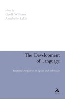 The Development Of Language Functional Perspectives On Species And Individuals