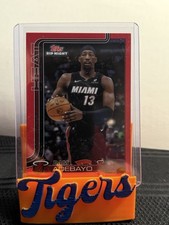 2025-26 Topps Rip Night  - Bam Adebayo Team Color Match Border Miami Heat