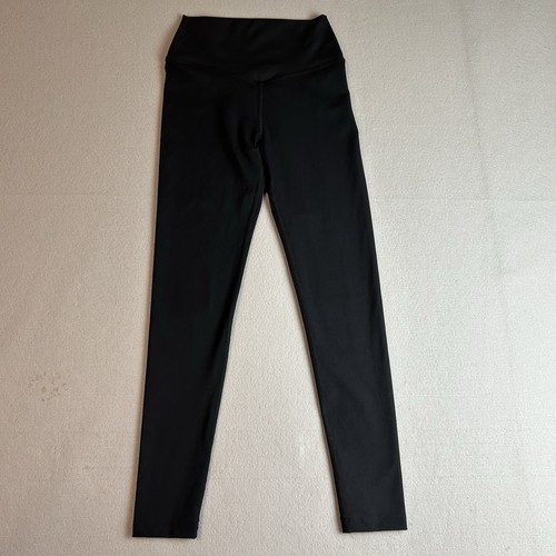 JOAH BROWN Second Skin schwarze Leggings dehnbar lässig hoher Bund sportlich XS/S