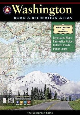 WASHINGTON BENCHMARK ROAD & RECREATION ATLAS By Benchmark Maps **BRAND NEW**