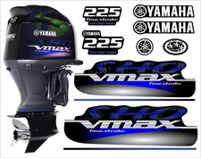 Yamaha Påhengsmotor SHO VMAX 225 Four Stroke Klistremerker set / Stikers