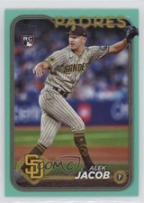 2024 Topps Update Aqua Alek Jacob #US66 05k6