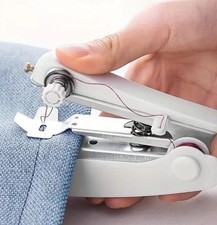 Mini Handheld Sewing Machine Portable Cordless Hand Stitcher Easy Home Sewing Uk