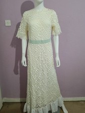 Kaleidoscope Cream Lace Midaxi Dress - Size 12 - BNWOT - RRP £79