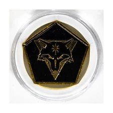 Catalyst Puzzle Challenge Coin - Clan Coyote NM