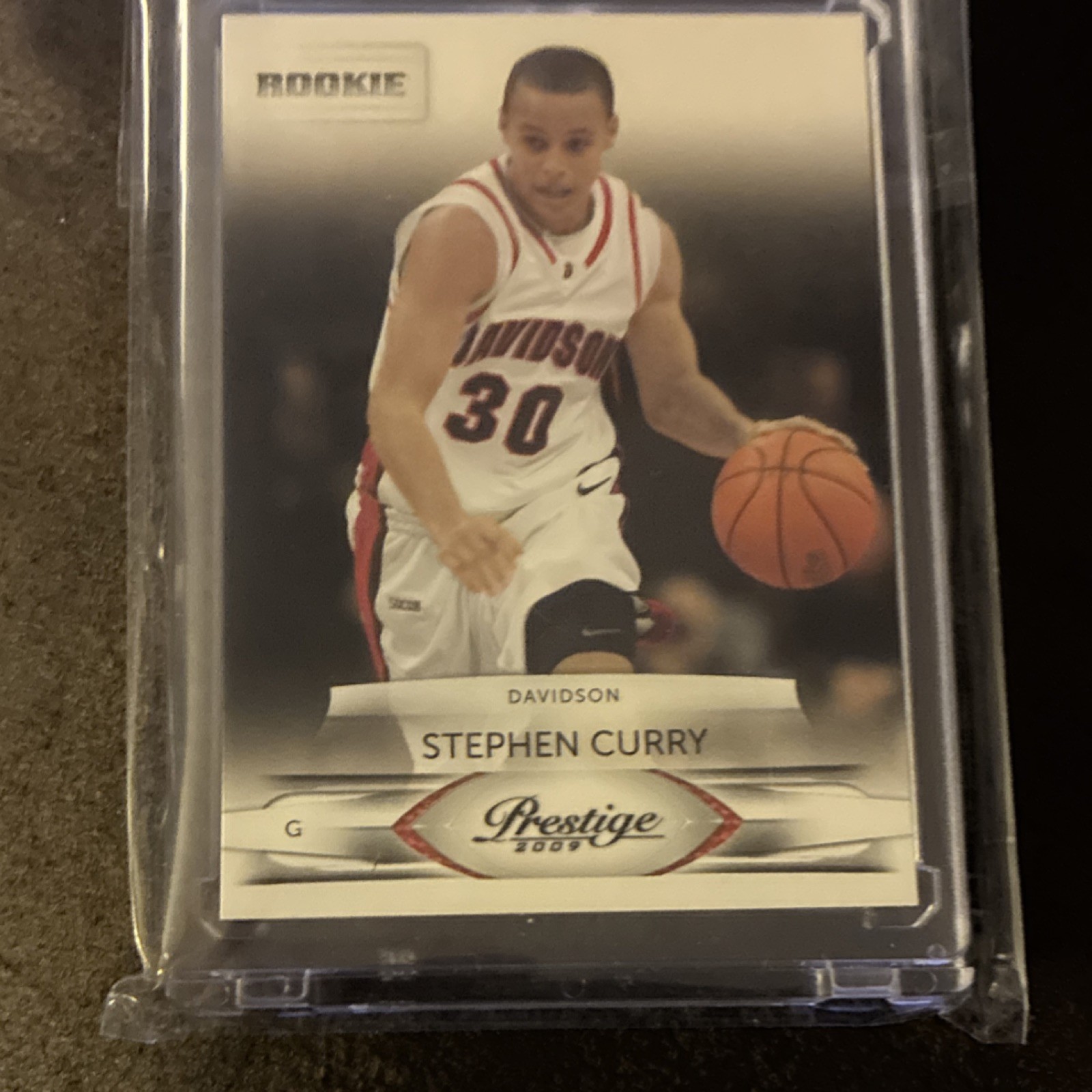 Panini Prestige 2009-10 Stephen Curry Rookie Davidson Wildcats Basketball #230