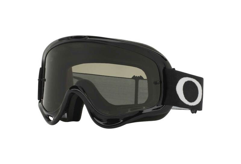 Masque OAKLEY O Frame MX noir de jais avec écran gris foncé antibuée et anti-choc