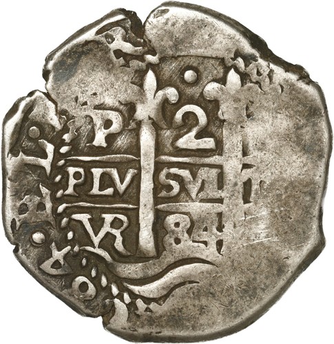 BOLIVIA, Potosí, cob 2 reales, 1684 VR.