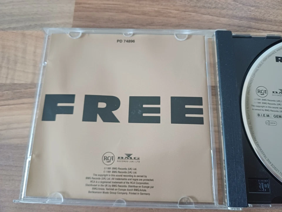 CD   RICK ASTLEY - FREE - Sehr guter Zustand - Bild 3 von 4