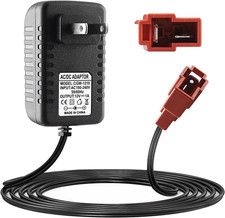 12V Battery Charger for Ride on Car Toy, Compatible with BMX X6, Kid TRAX GMC, W