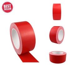 Quality Red Duct Tape 2 x 33 Yards - Ideal for DIY Projects Packaging