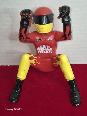 VTG Action Antron Brown Mac Tools 2001  Motorcycle Figurine Only