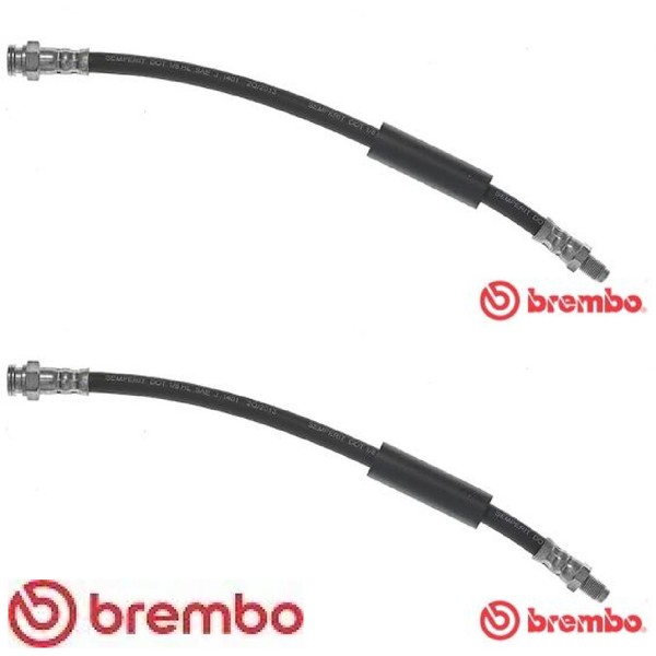 2X Bremsschlauch Brembo T23183 2 BremsschläUche Rechts Links Hinterachse-image