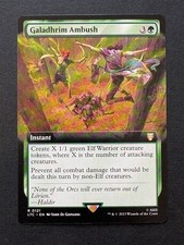 MTG Lord of the Rings Commander - Galadhrim Ambush Extended Rare