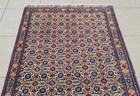 Amazing Hand Knotted Vintage Tribal Yamoud Wool Area Rug 3.9 x 2.7 Ft — photo 5