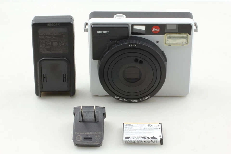 [Near MINT] Leica SOFORT 2754 Instant AF Film Camera Type 2754 White From JAPAN - Image 3 of 4