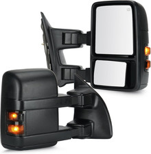 Towing Mirrors Fit for 99-07 for Ford for F250 F350 F450 F550 Super Duty Pickup