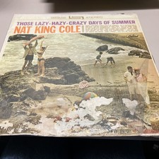 Nat King Cole Vinyl - Those Lazy-Hazy-Crazy Days Of Summer - Capitol Records