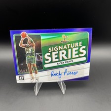 20-21 Donruss Optic Ricky Pierce Signature Series Purple Prizm Auto SS-RPI Bucks