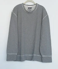 Jungmaven USA Striped Hemp Organic Cotton Sweatshirt Size L