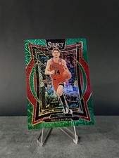 2024-25 Panini Select - Concourse Matas Buzelis #70 Green Mojo Prizm (RC)