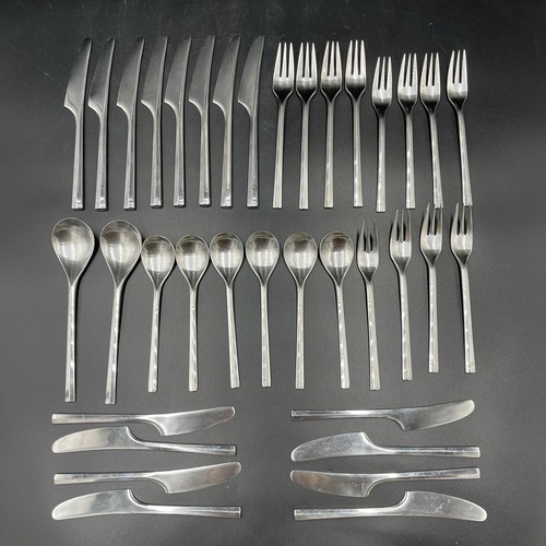 Dansk PARALLEL DIAMOND Stainless Flatware KOREA Fork Spoon Knife YOU CHOOSE