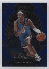 2022-23 Panini Select Premier Level Blue Ousmane Dieng #190 13v9