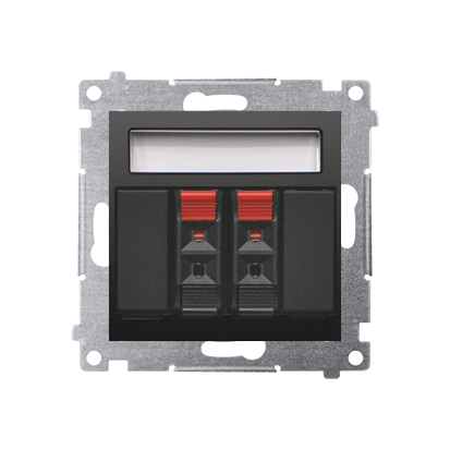 54 MODULE MATTE BLACK SPEAKER JACK PREMIUM 54 DGL32.01/49