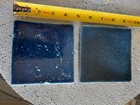Set of Two 1981 Art Pottery Tiles 4.5" Square Deep Blue (gr) — photo 6