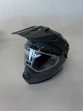 FLY Trekker Solid Gray Helmet, Dual Sport Helmet - Large