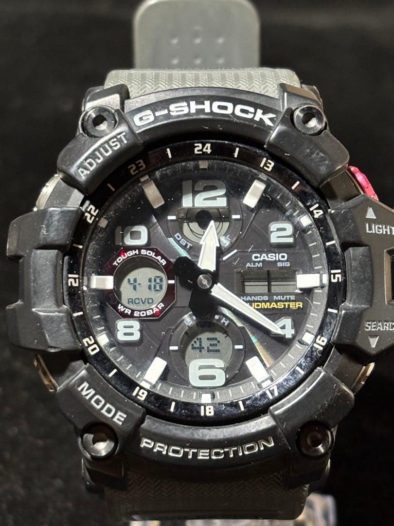 Casio G SHOCK Mudmaster GWG100 Solar Radio Controlled Wristwatch image 2