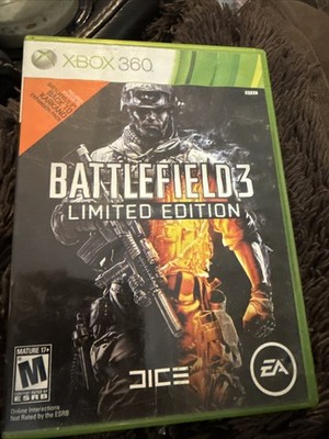 Battlefield 3: Limited Edition (Xbox 360) CIB COMPLETE