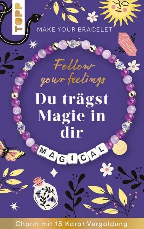 Frech, Schmuck Set, Follow your Feelings - Make your Bracelet - Magical VE, 10 Exemplare, Mehrfarbig, (Glasperlen, Metall) - Image 4
