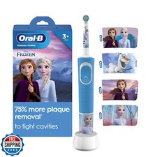 Oral-B Kids Electric Toothbrush Featuring Disney's Frozen for Kids 3 