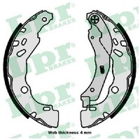 Bremsbackensatz Hinten FüR Citroen DS3 SA 1.2 1.4 1.6 09 Bis 15 LPR QualitäT 8FP