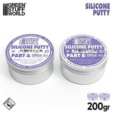 Green Stuff World Blue Silicone Putty 200g – Mould Making / Casting / Modelling