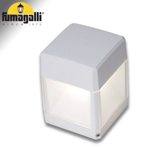 Lampada Parete Esterno Fumagalli Elisa Wall Bianca LED CCT 10W