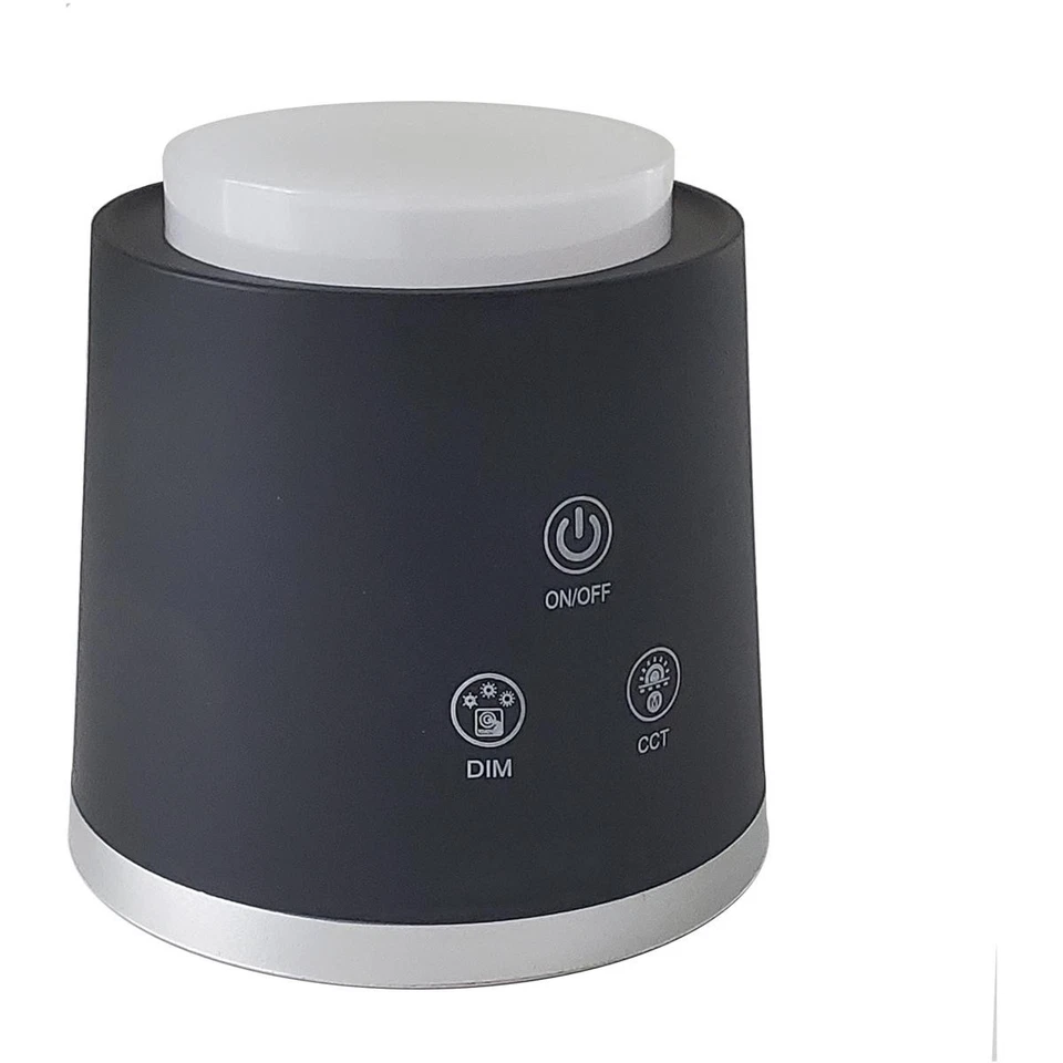 Lámpara de escritorio de tranvía Dainolite Lighting TRM-175LEDT-MB negro mate Foto 2 de 4