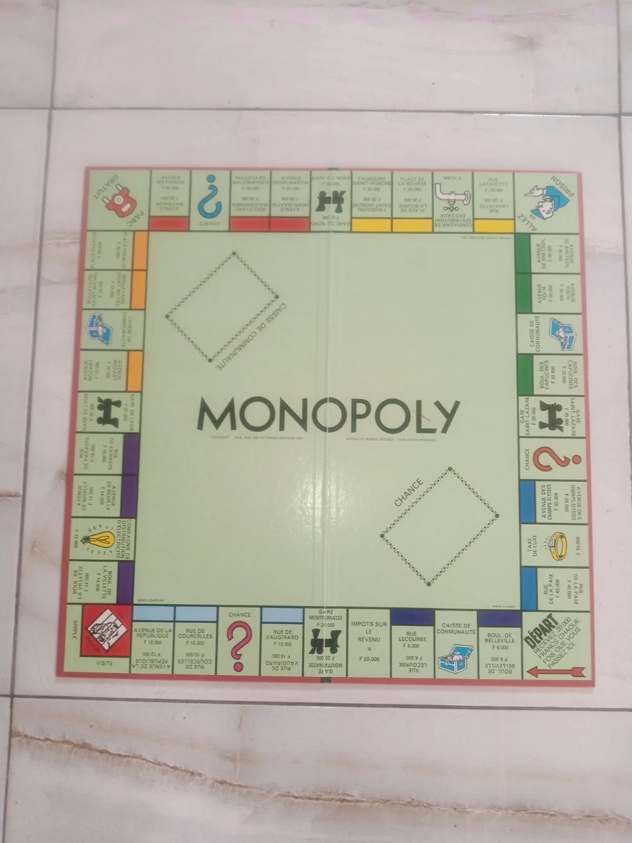 Monopoly Miro édition Deluxe 1960 – Jeu De Plateau Vintage Et Collector