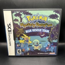 Pokemon Mystery Dungeon: Blue Rescue Team (Nintendo DS) Complete CIB - Tested