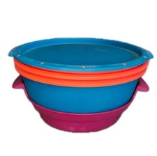 TUPPERWARE 101 MICRO-GOURMET DAMPFGARER MIKROWELLE neu/ovp Bunt